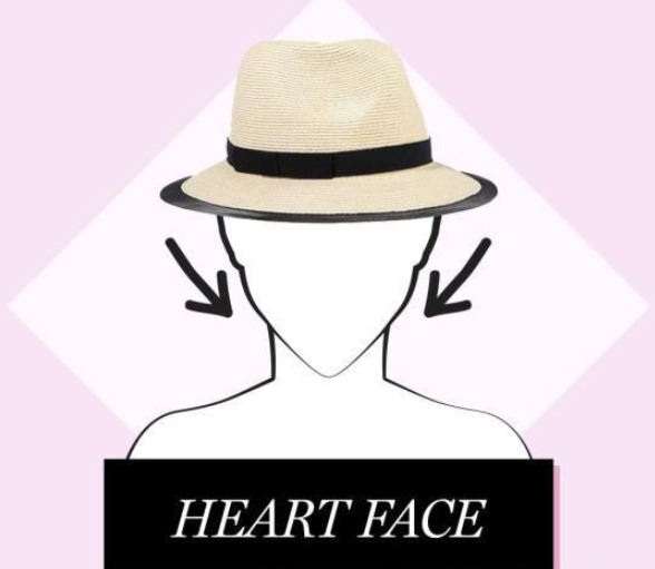 lady heart face